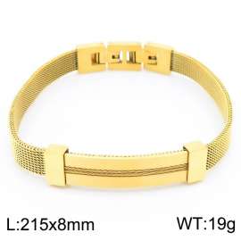 Stainless Steel Gold-plating Bracelet