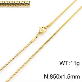 SS Gold-Plating Necklace