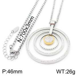 Stainless Steel Stone Necklace