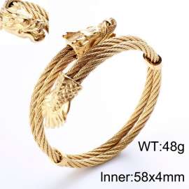 Stainless Steel Wire Bangle