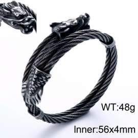 Stainless Steel Wire Bangle