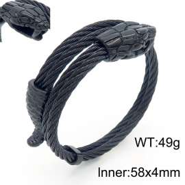 Stainless Steel Wire Bangle