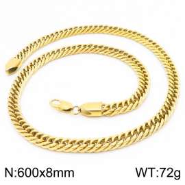 SS Gold-Plating Necklace