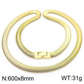 SS Gold-Plating Necklace