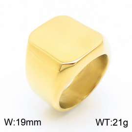 Stainless Steel Gold-plating Ring