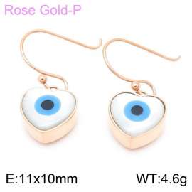 SS Rose Gold-Plating Earring