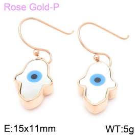 SS Rose Gold-Plating Earring