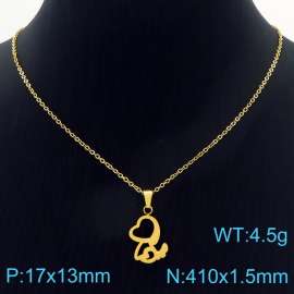 SS Gold-Plating Necklace