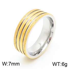 Stainless Steel Gold-plating Ring