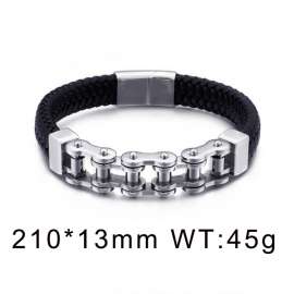 Stainless Steel Bicycle steel color Bracelet