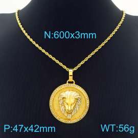 SS Gold-Plating Necklace