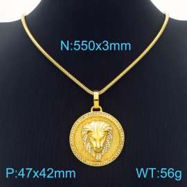 SS Gold-Plating Necklace