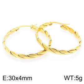 SS Gold-Plating Earring