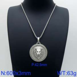 Stainless Steel Stone Necklace