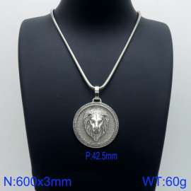 Stainless Steel Stone Necklace