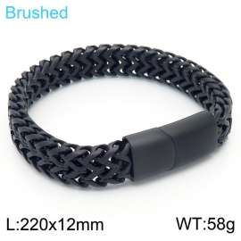 Stainless Steel Black-plating Bracelet