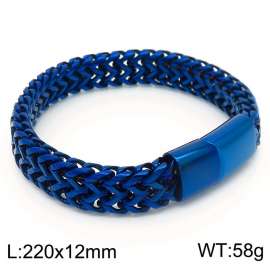 Stainless Steel Blue-plating Bracelet