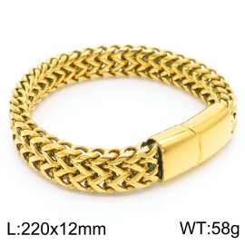 Stainless Steel Gold-plating Bracelet