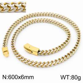 SS Gold-Plating Necklace