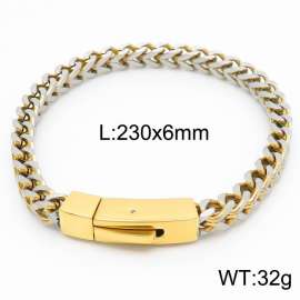 Stainless Steel Gold-plating Bracelet