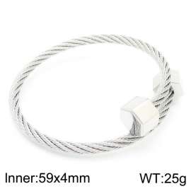 Stainless Steel Wire Bangle