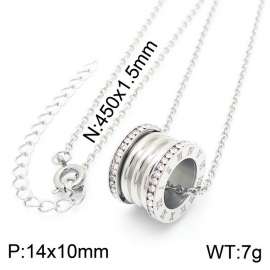 Stainless Steel Stone Necklace