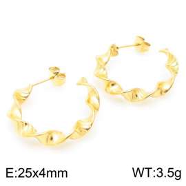 SS Gold-Plating Earring