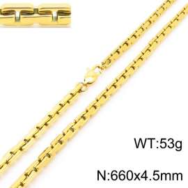 SS Gold-Plating Necklace