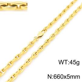 SS Gold-Plating Necklace