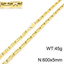 SS Gold-Plating Necklace