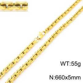 SS Gold-Plating Necklace