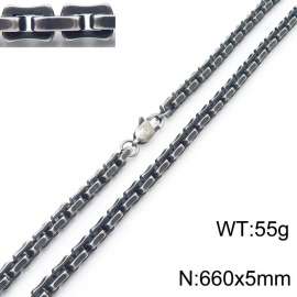 Oxidized Color Necklace