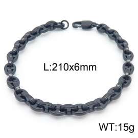 Stainless Steel Black-plating Bracelet