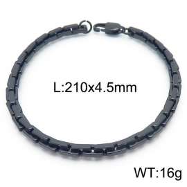 Stainless Steel Black-plating Bracelet