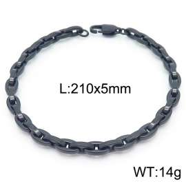 Stainless Steel Black-plating Bracelet