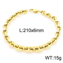 Stainless Steel Gold-plating Bracelet