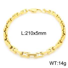 Stainless Steel Gold-plating Bracelet