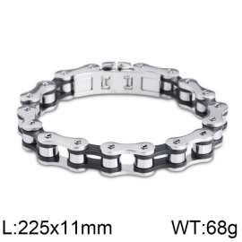 Black butterfly buckle bicycle chain men's bracelet Bicycle Bracelet