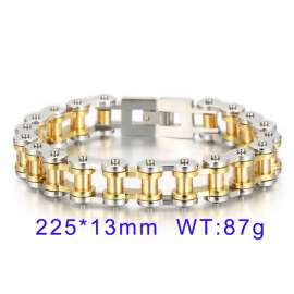 Stainless Steel Bicycle Bracelet