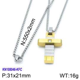 SS Gold-Plating Necklace