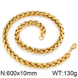 SS Gold-Plating Necklace