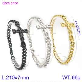 Stainless Steel Gold-plating Bracelet