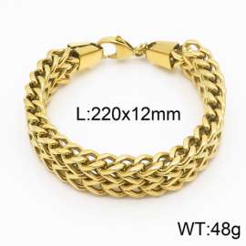 Stainless Steel Gold-plating Bracelet