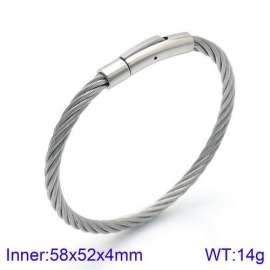 Stainless Steel Wire Bangle