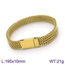 Stainless Steel Gold-plating Bracelet