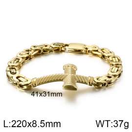 Stainless Steel Gold-plating Bracelet