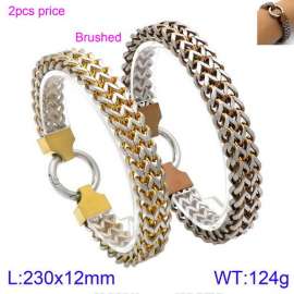 Stainless Steel Gold-plating Bracelet