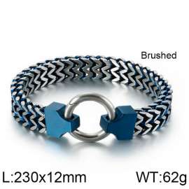 Stainless Steel Blue-plating Bracelet