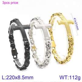 Stainless Steel Gold-plating Bracelet