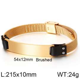 Stainless Steel Gold-plating Bracelet